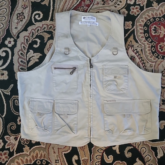 Columbia Other - Columbia Khaki Outdoor Vest